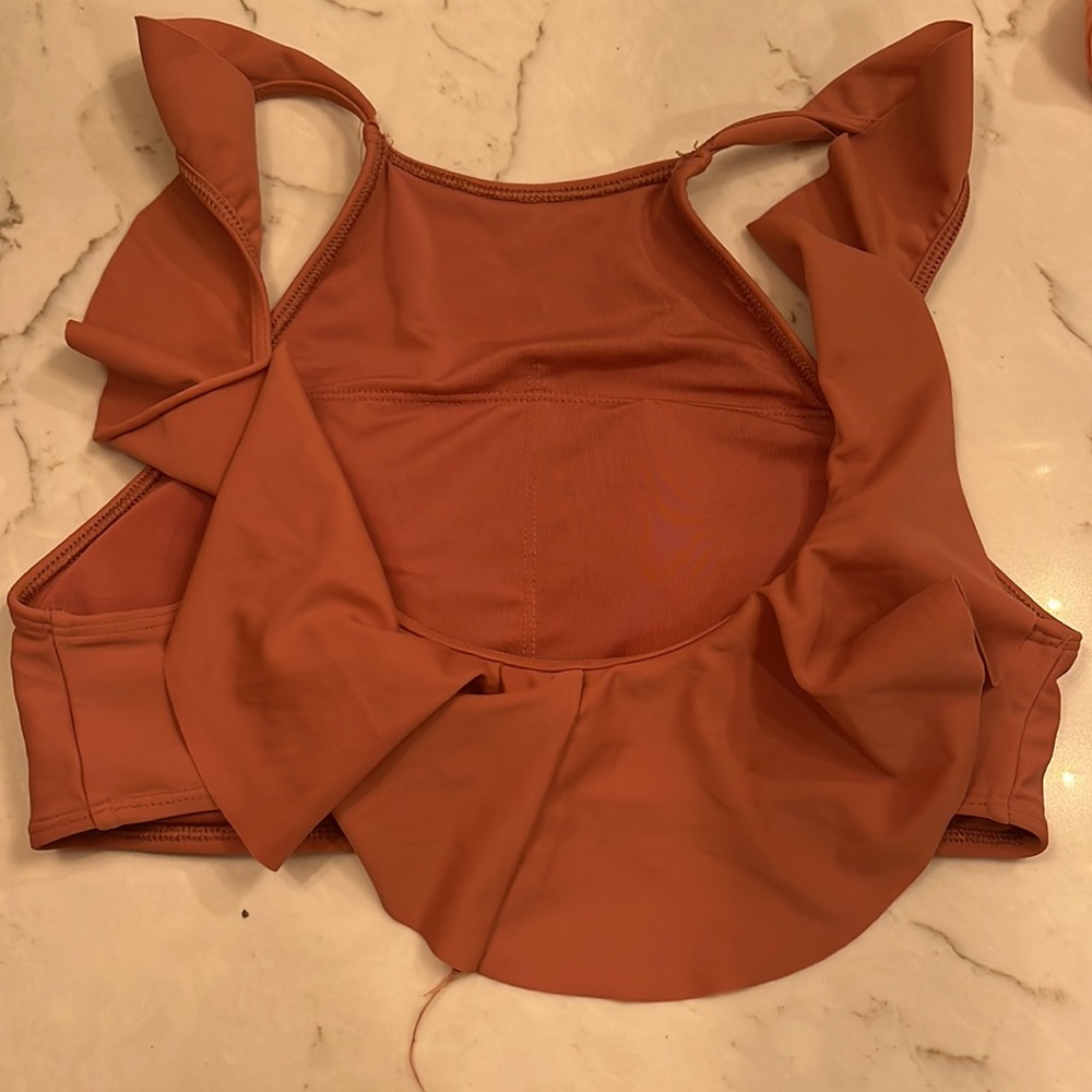 Coral/blush bikini top bundle - Picture 5 of 7